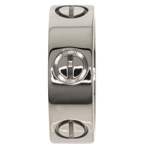 CARTIER 18k White Love Ring #45 - Picture 3 of 7
